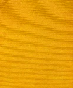 خرید پارچه مخمل کبریتی درشت زرد